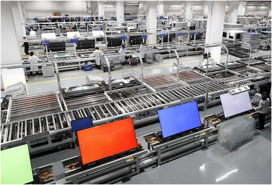 智慧賦能，標桿引領 長虹智慧顯示工廠入選“2022年度智能制造示范工廠”